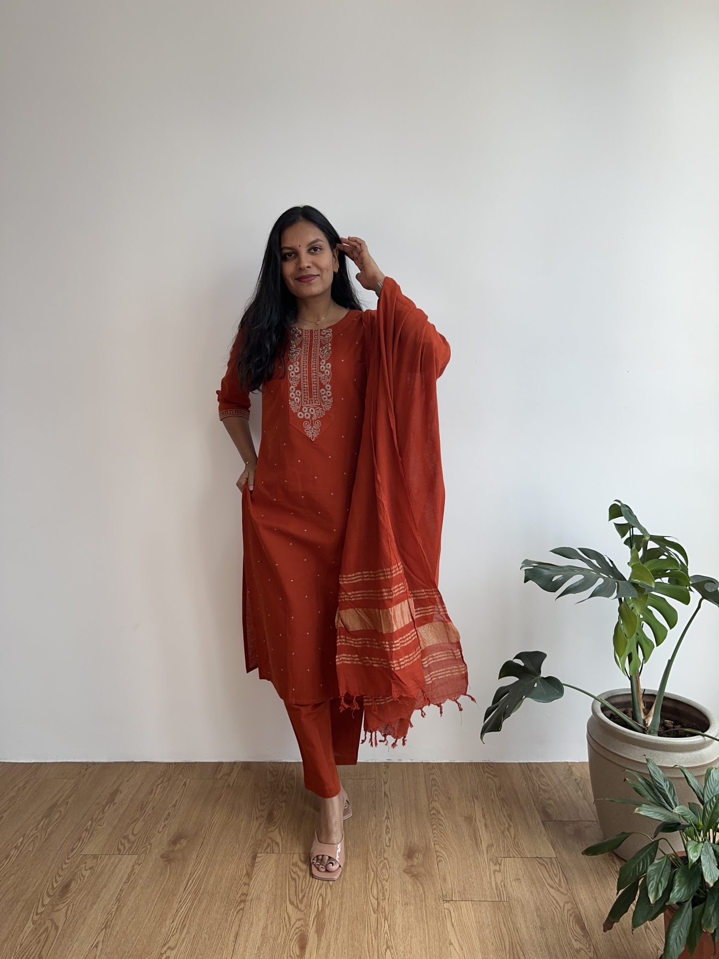 Cotton Kurta Set