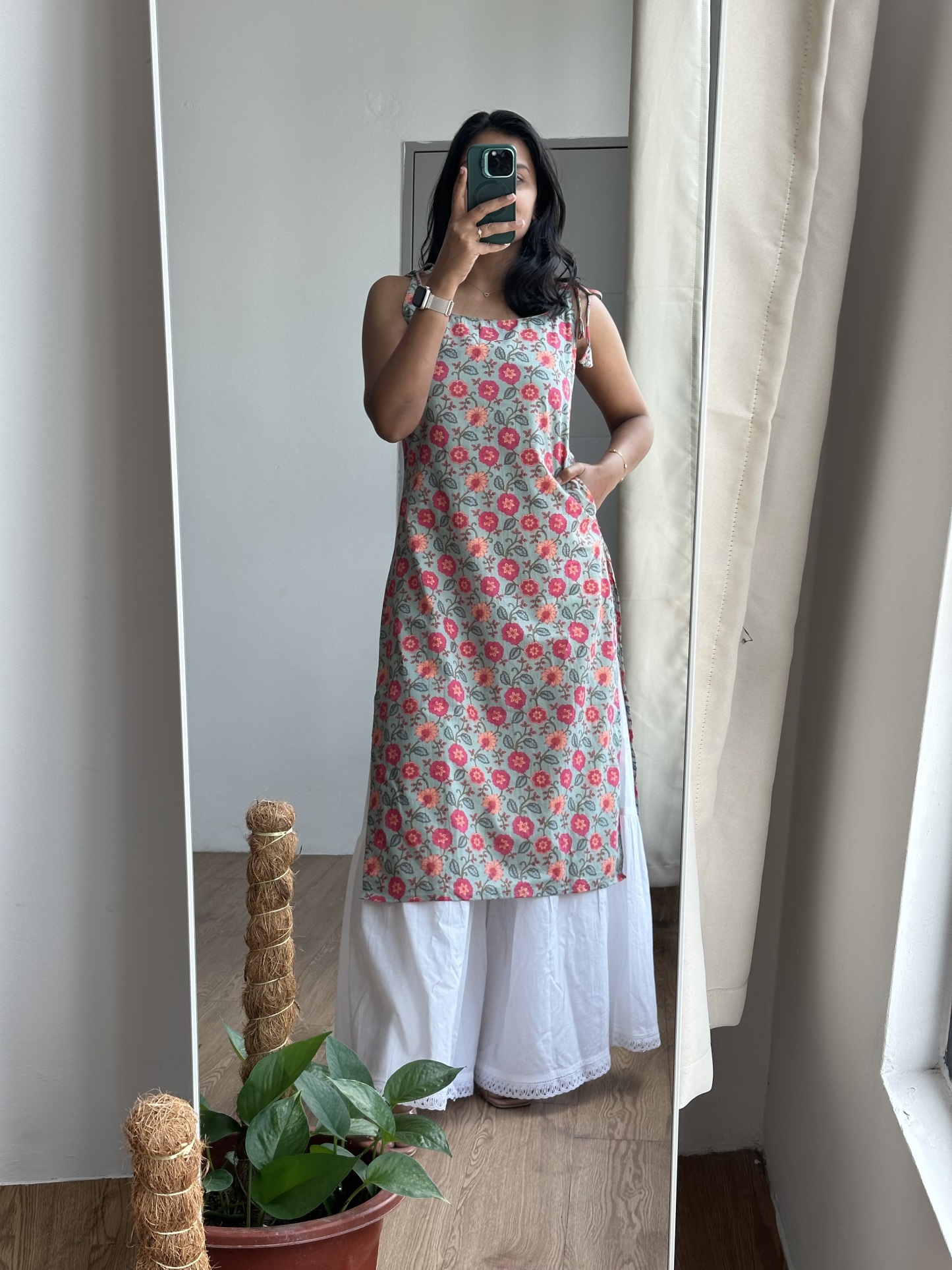 Tie Strap Kurti