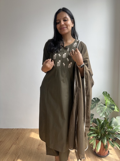 Cotton Kurta Set