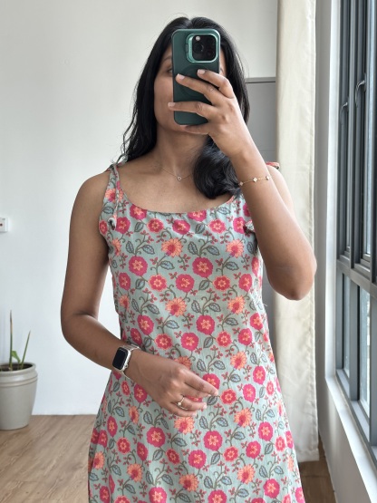 Tie Strap Kurti