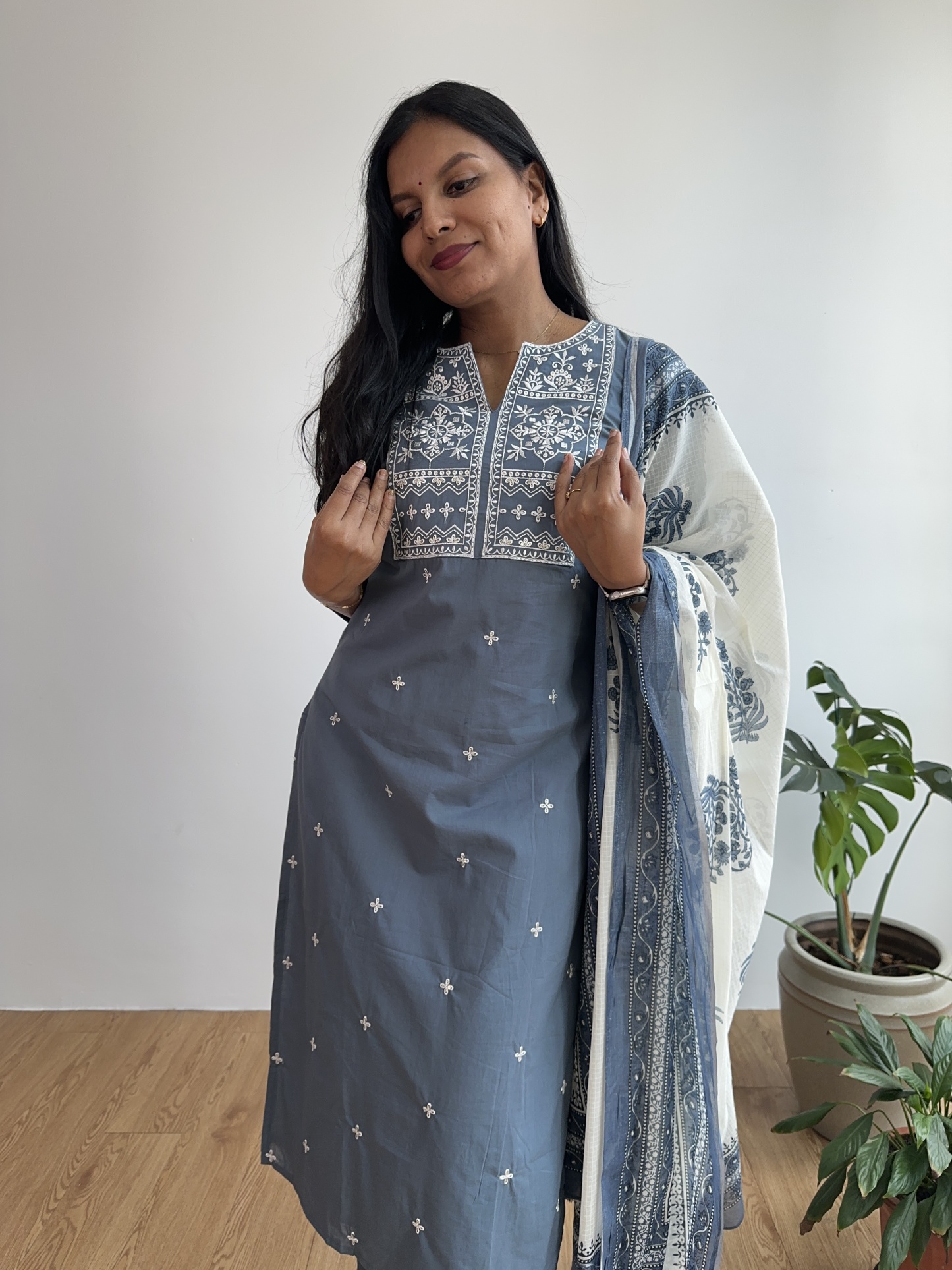 Cotton Kurta Set