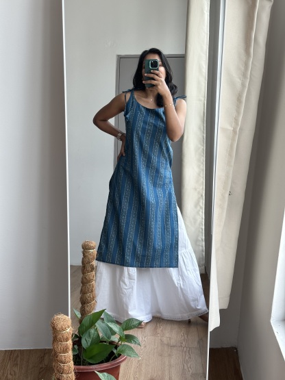 Tie Strap Kurti