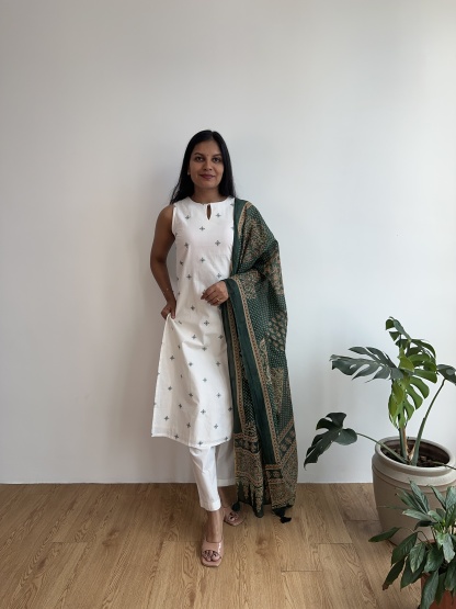 Cotton Kurta Set