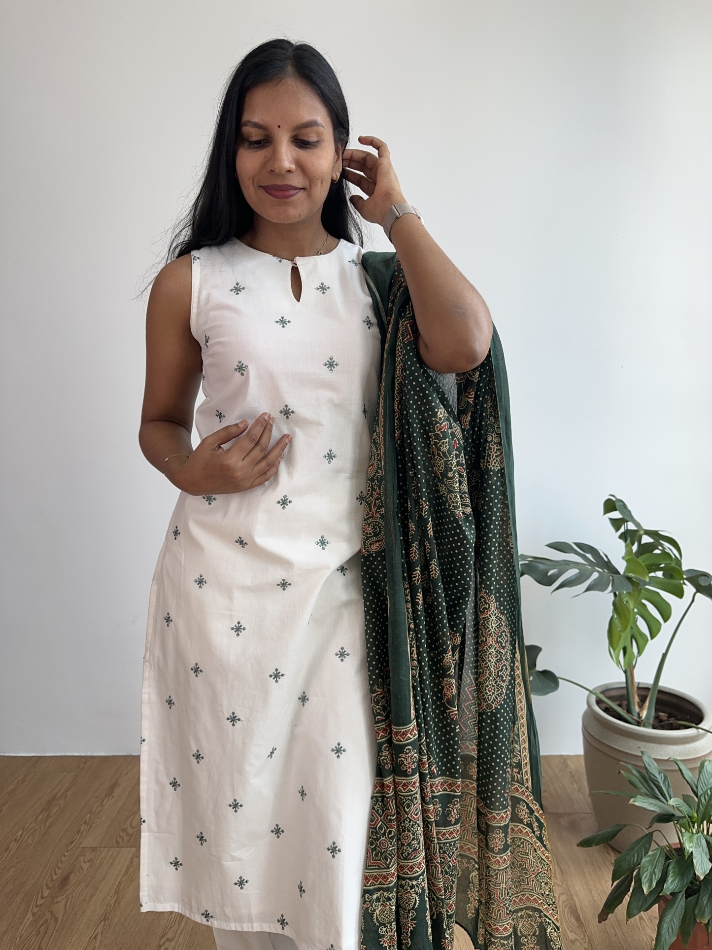 Cotton Kurta Set