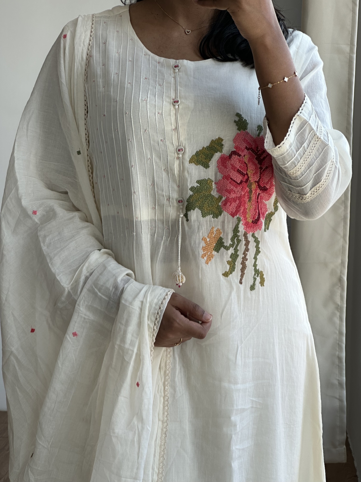 Mul Cotton Kurta Suit