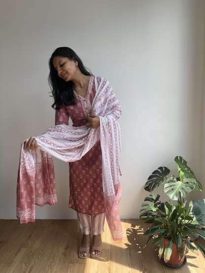 Cotton Kurta Set