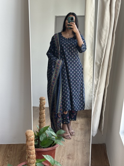 Cotton Kurta Set