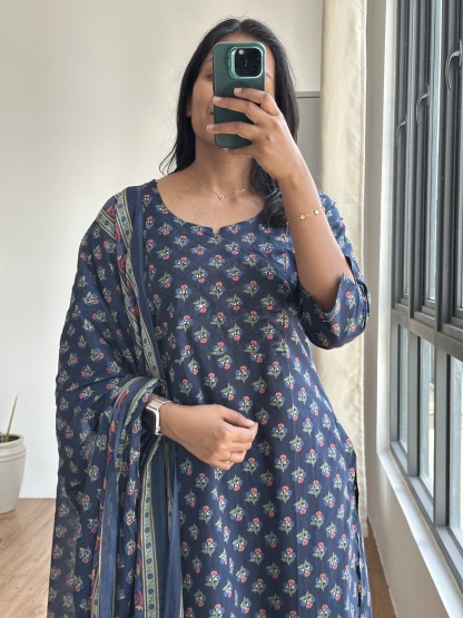 Cotton Kurta Set