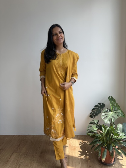 Cotton Kurta Set