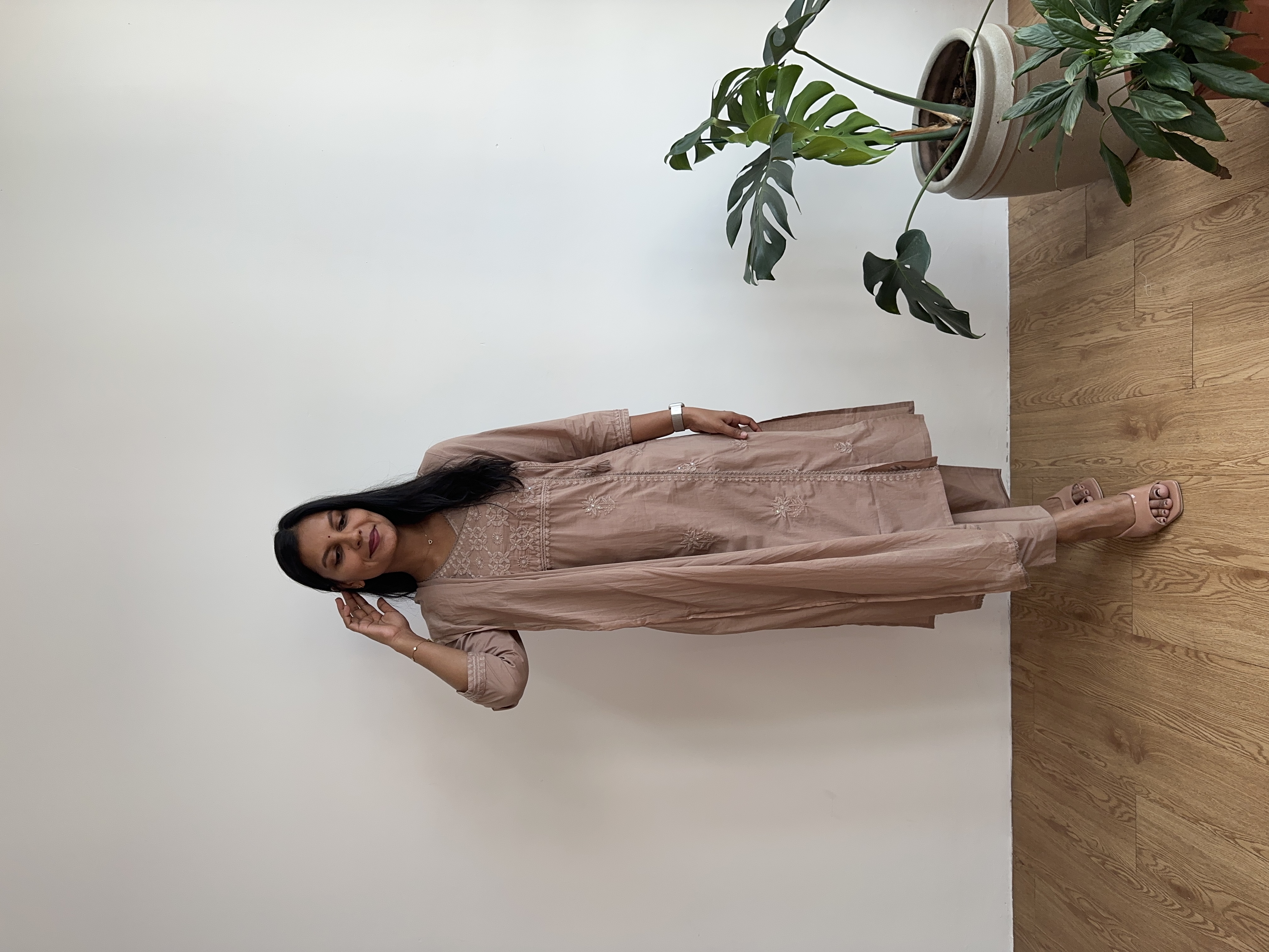 Embroidered Kurta Set