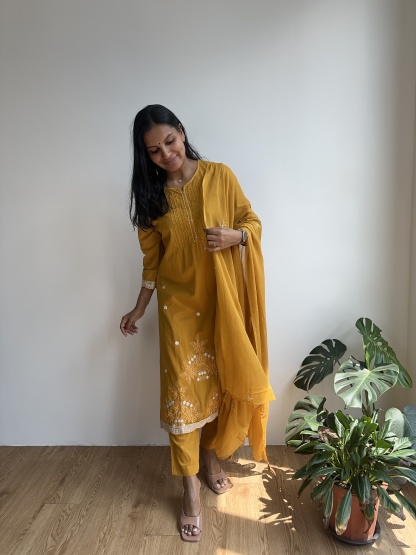 Cotton Kurta Set