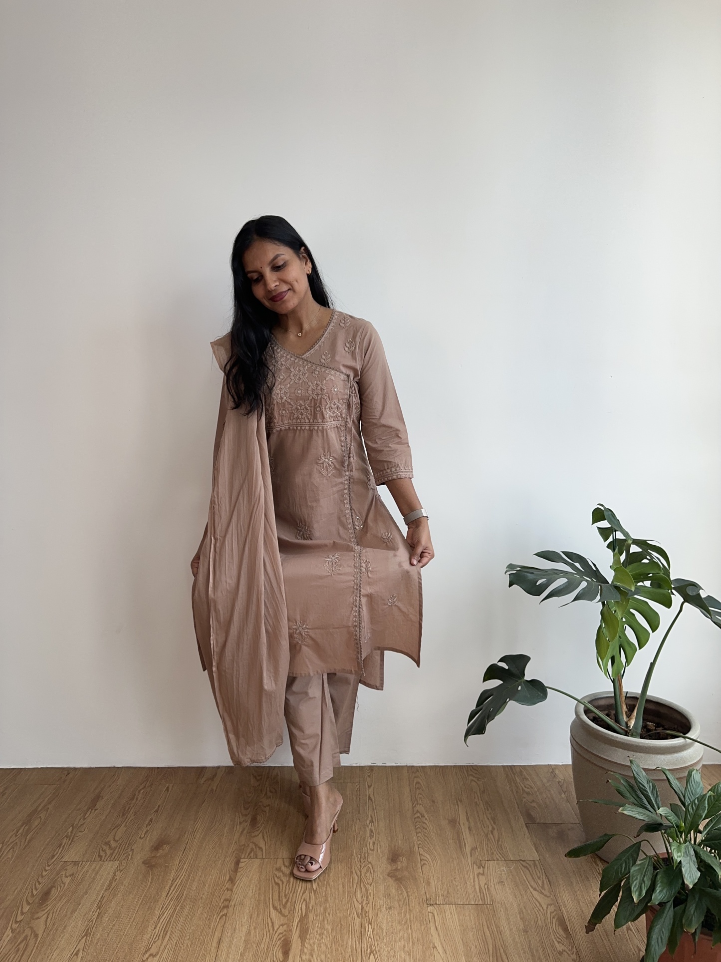 Embroidered Kurta Set