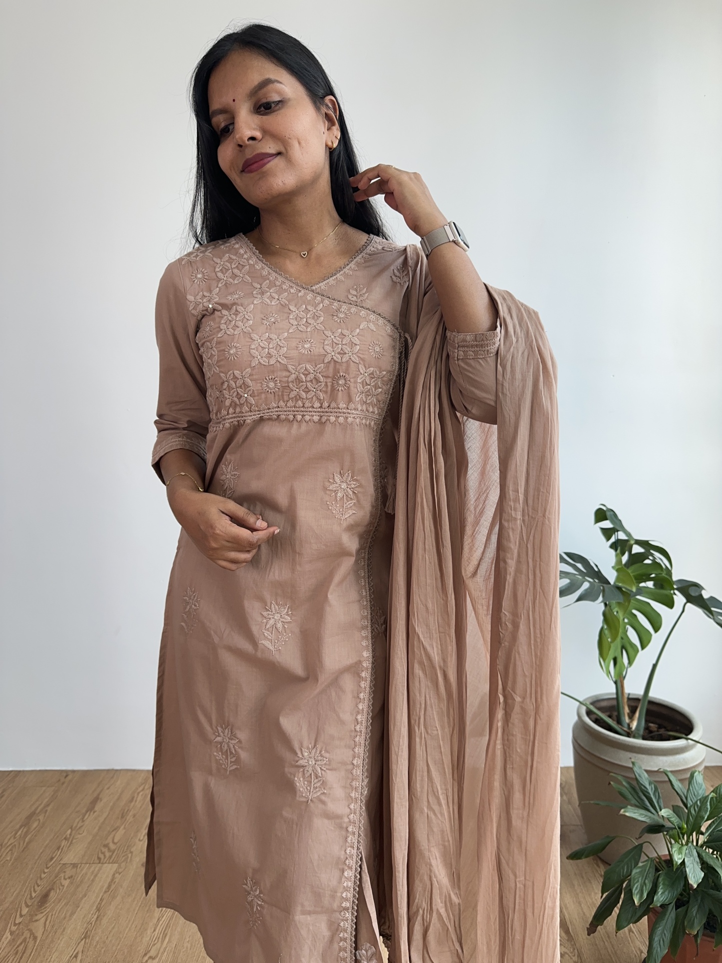 Embroidered Kurta Set