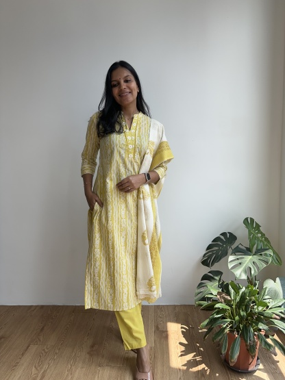 Cotton Kurta Set