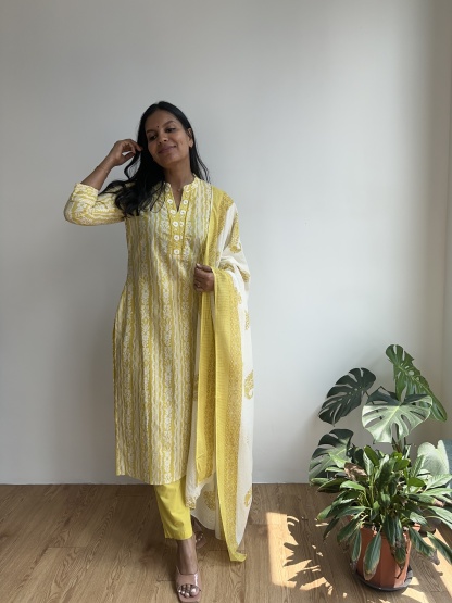 Cotton Kurta Set