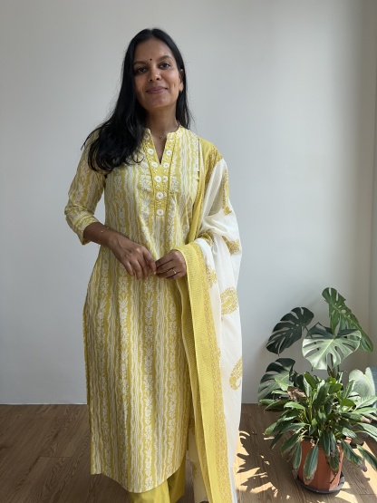 Cotton Kurta Set