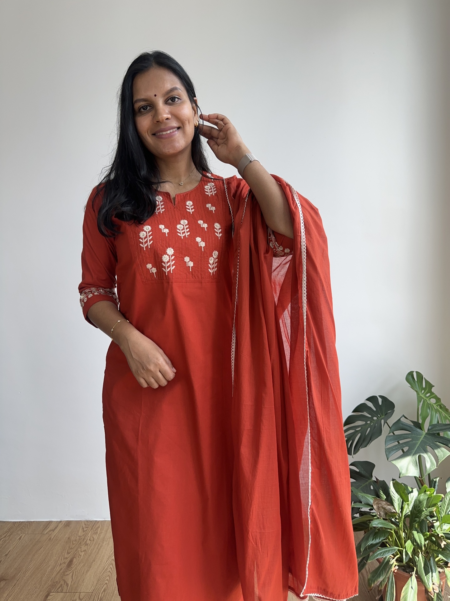 Cotton Kurta Set