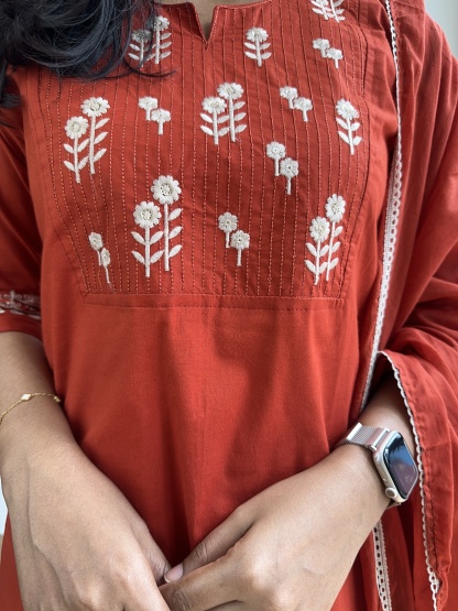 Cotton Kurta Set