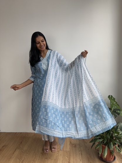Cotton Kurta Set