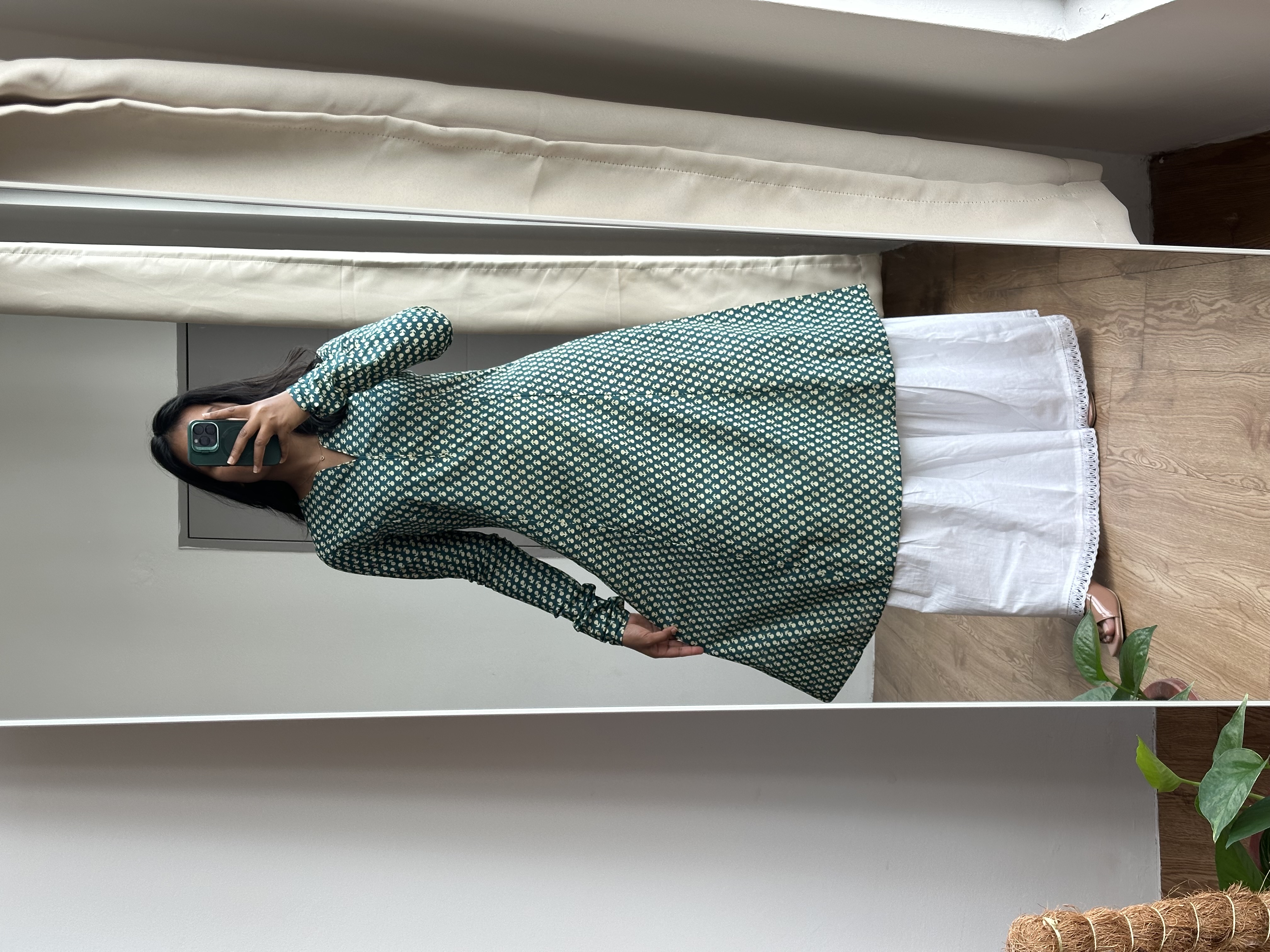 Long Sleeve Cotton Kurta