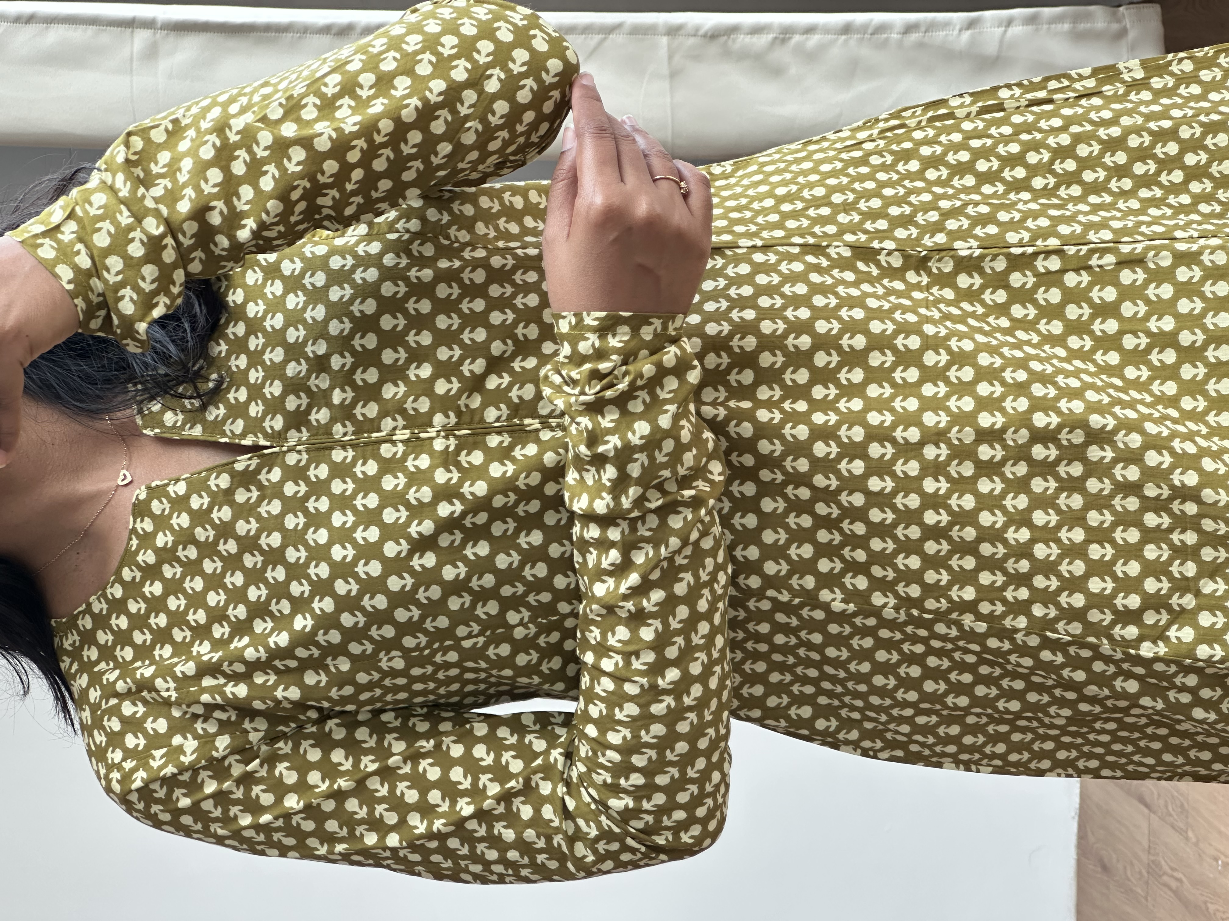 Long Sleeve Cotton Kurta