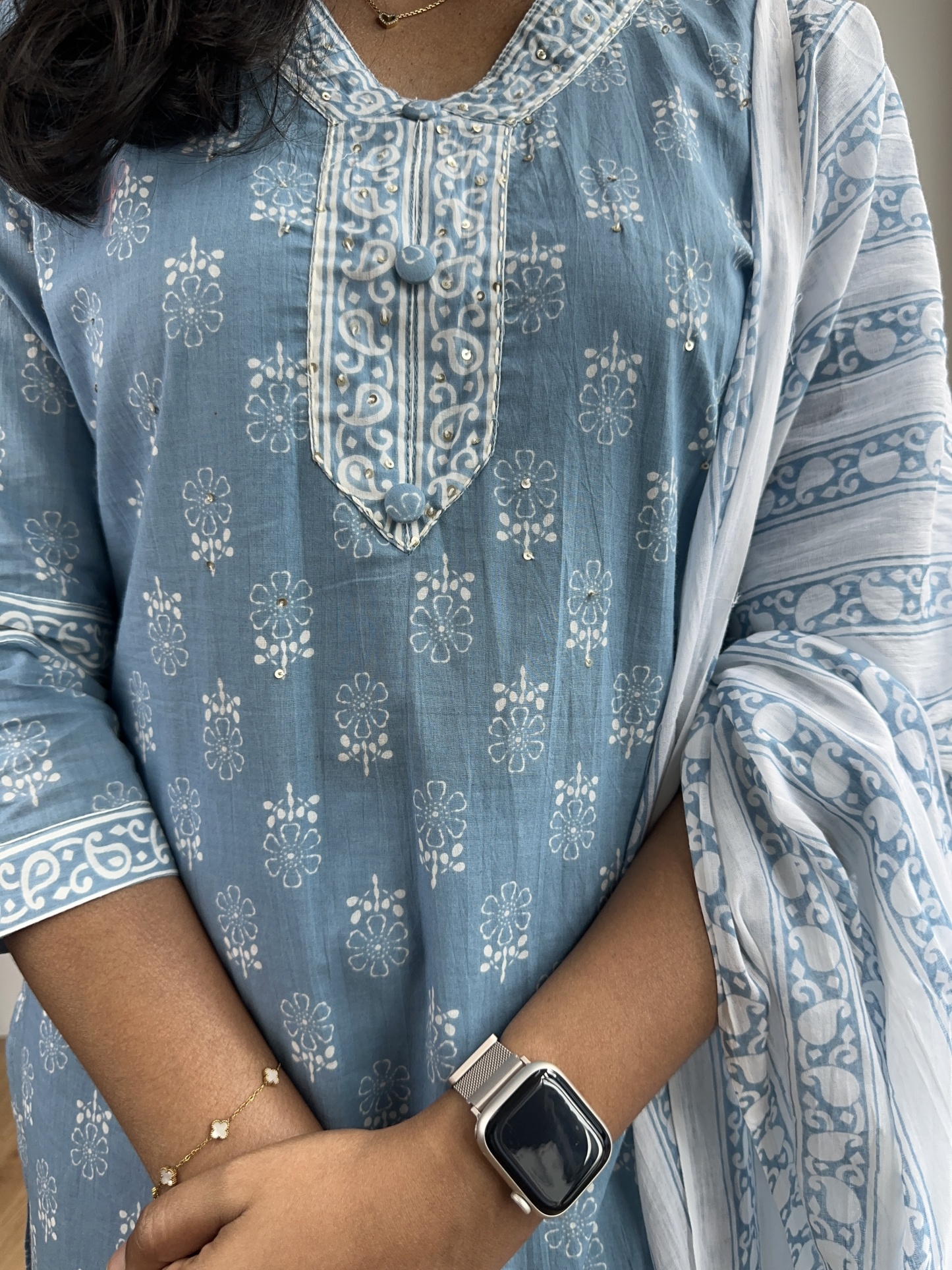Cotton Kurta Set
