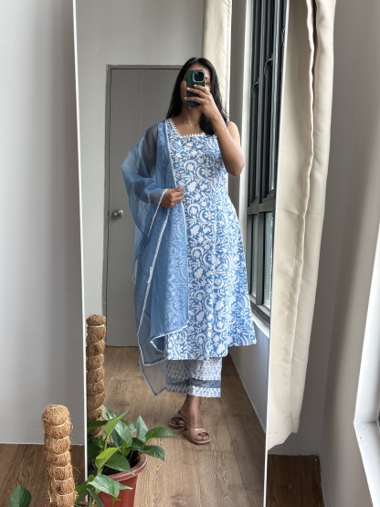 Cotton Kurta Set