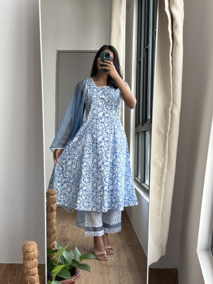 Cotton Kurta Set