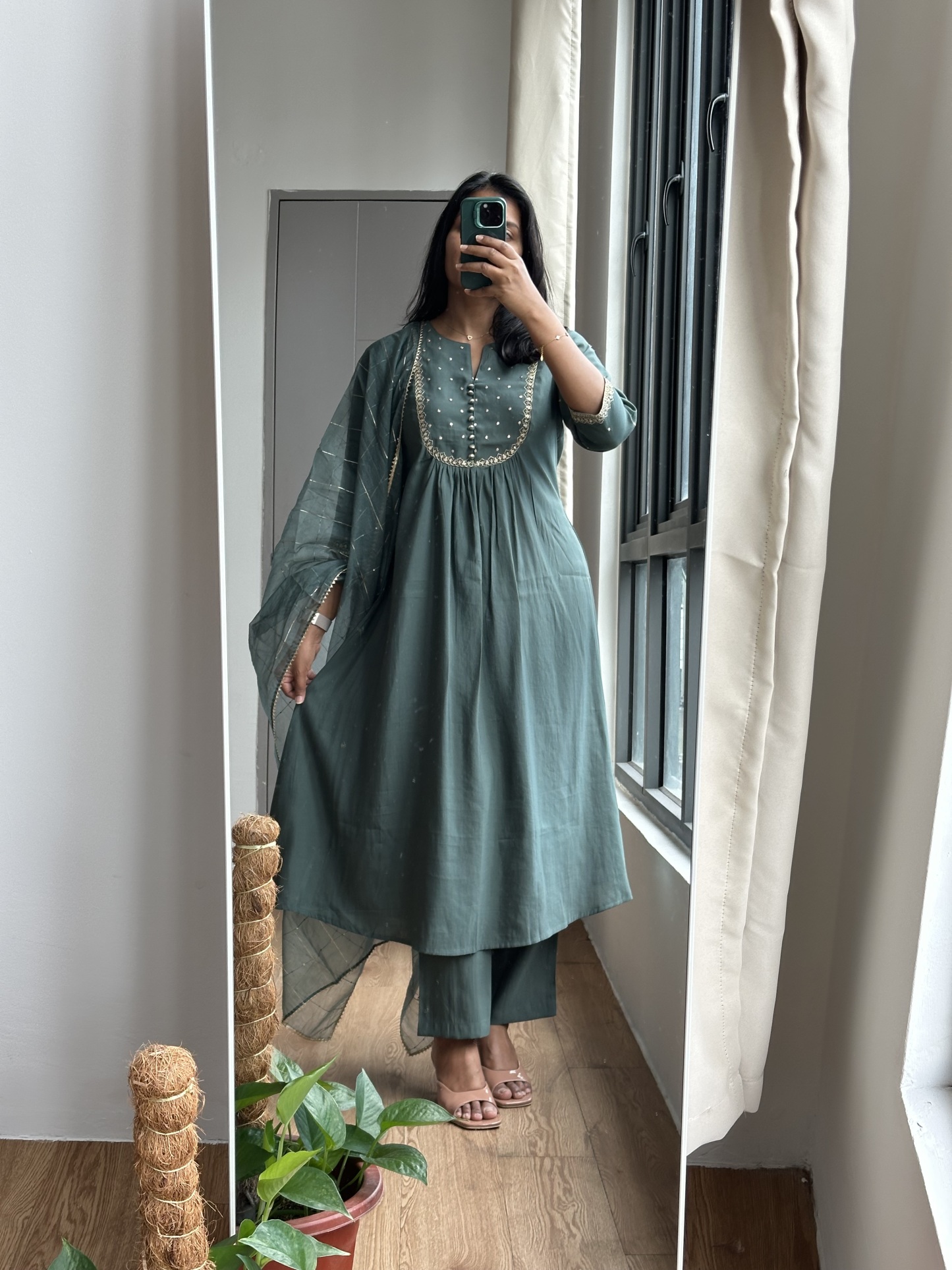 Silk Blend Kurta Set