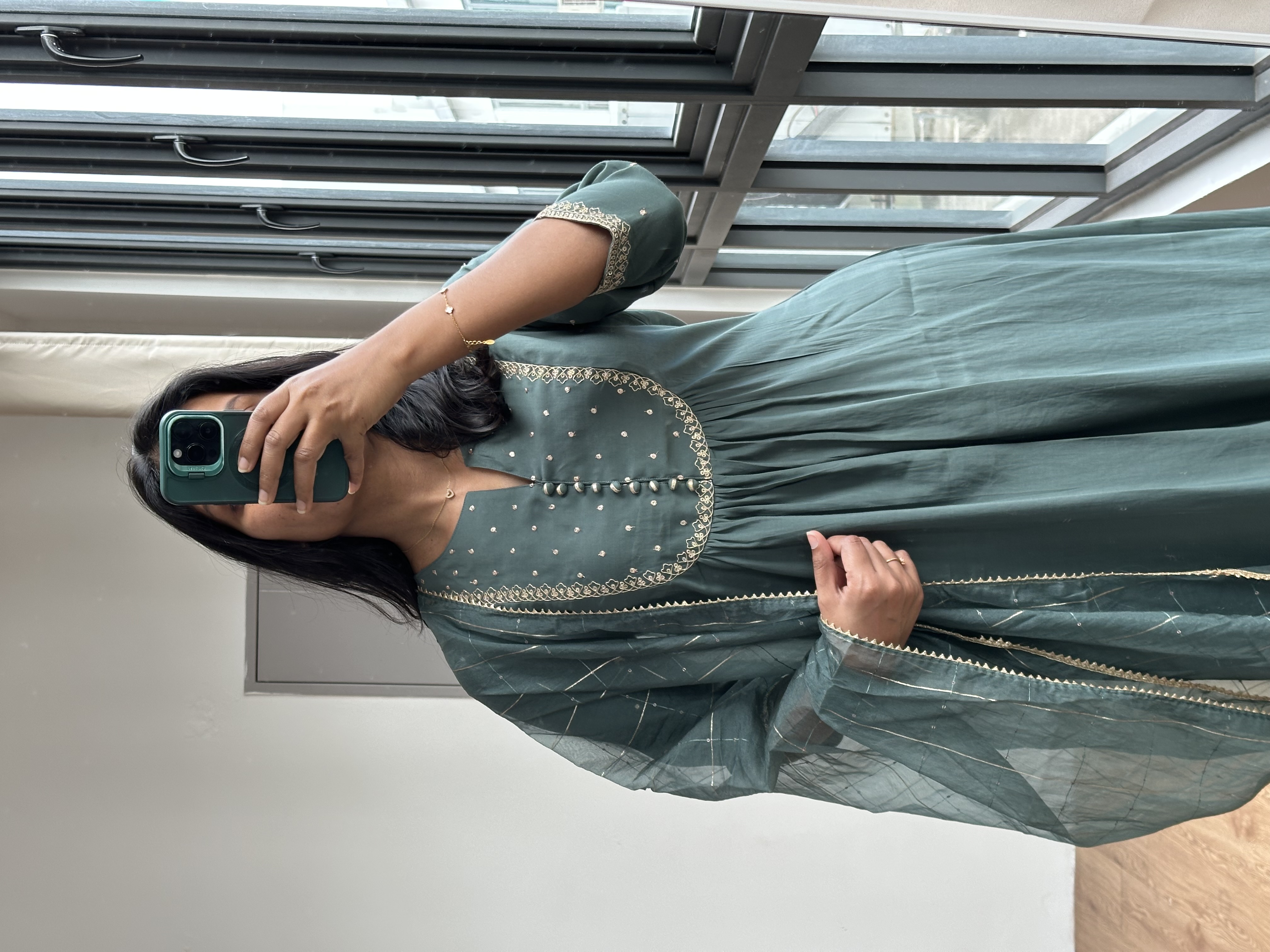 Silk Blend Kurta Set