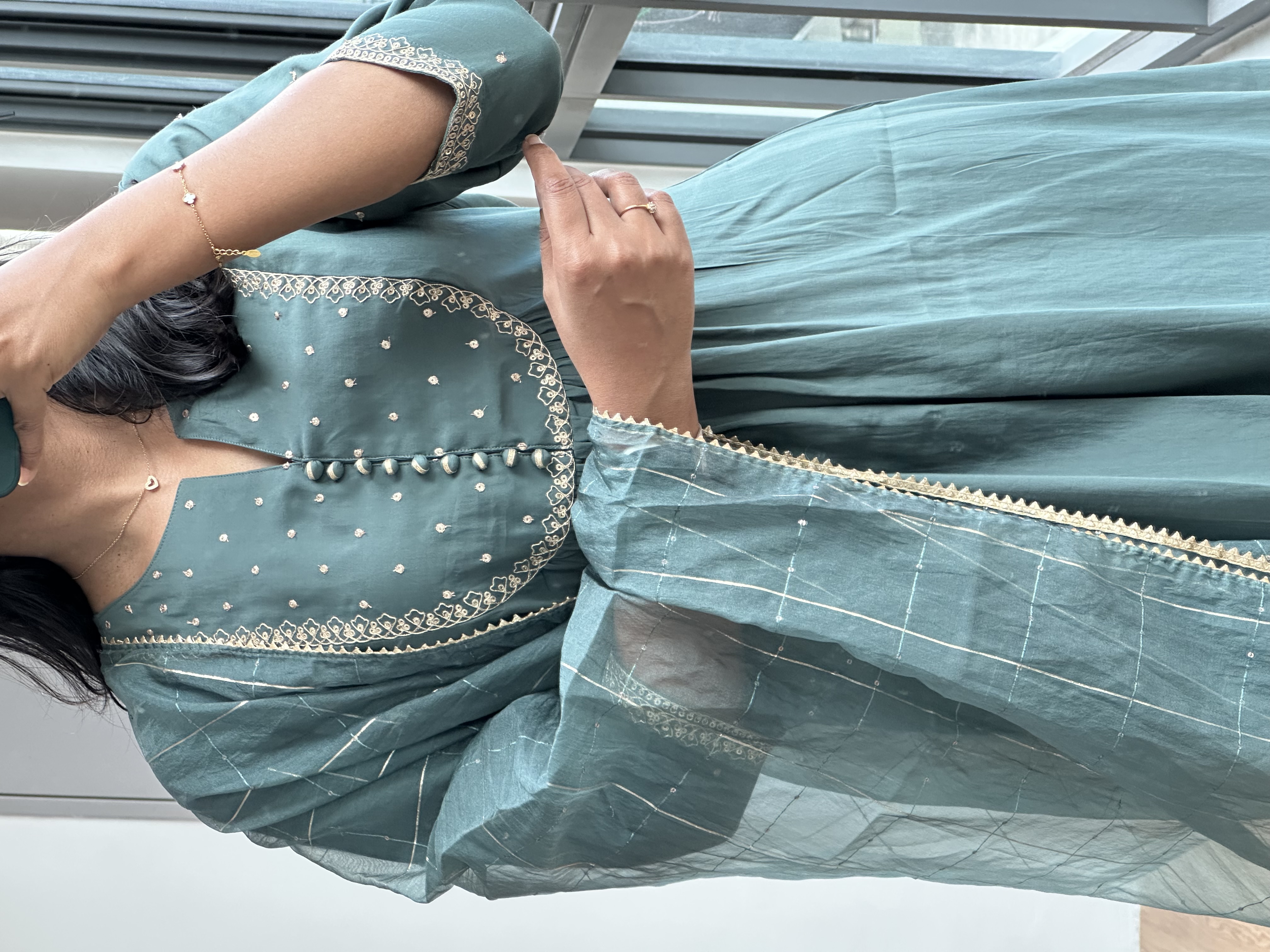 Silk Blend Kurta Set