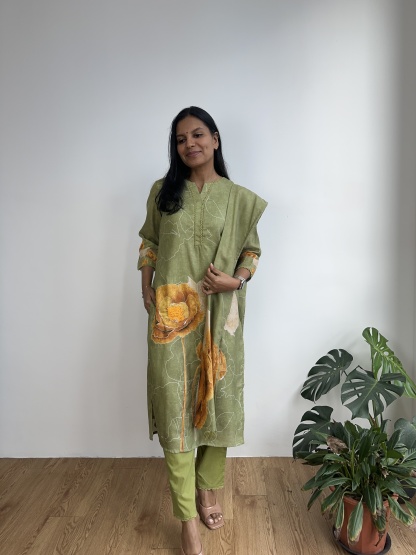 Linen Blend Suit