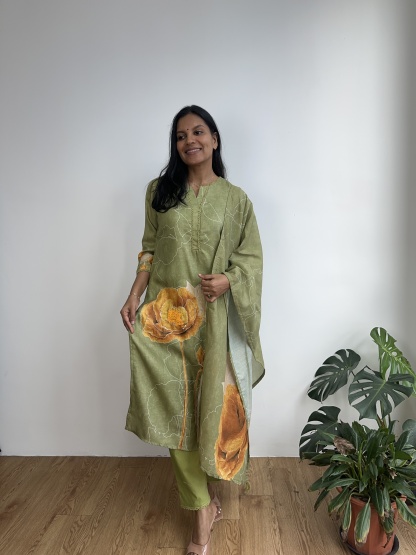 Linen Blend Suit