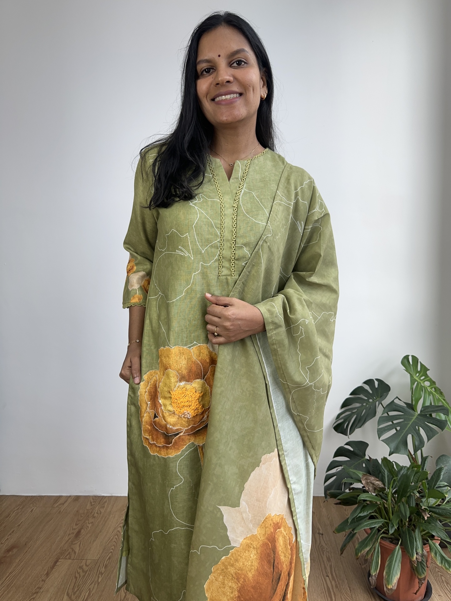 Linen Blend Suit