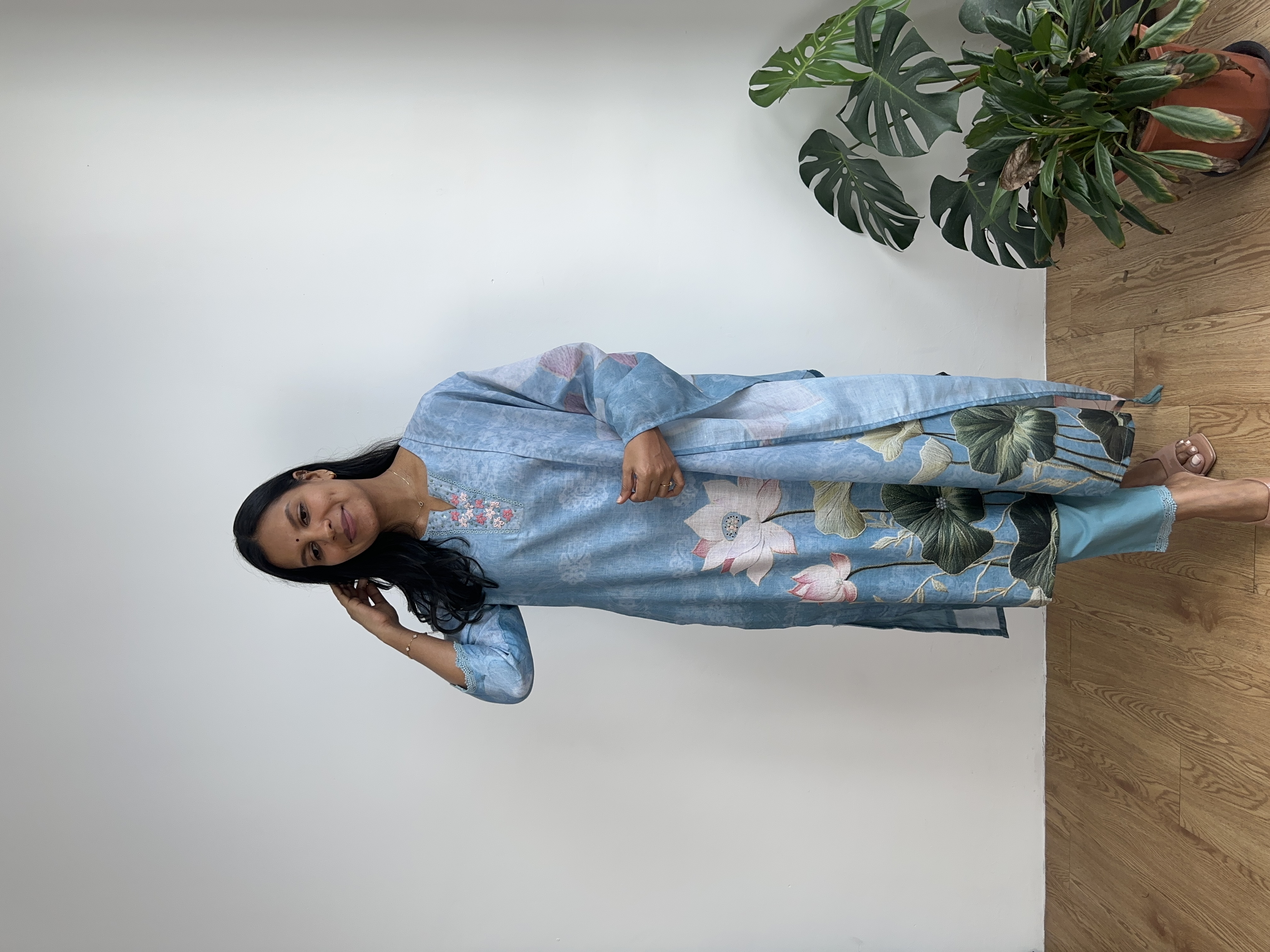 Linen Blend Suit