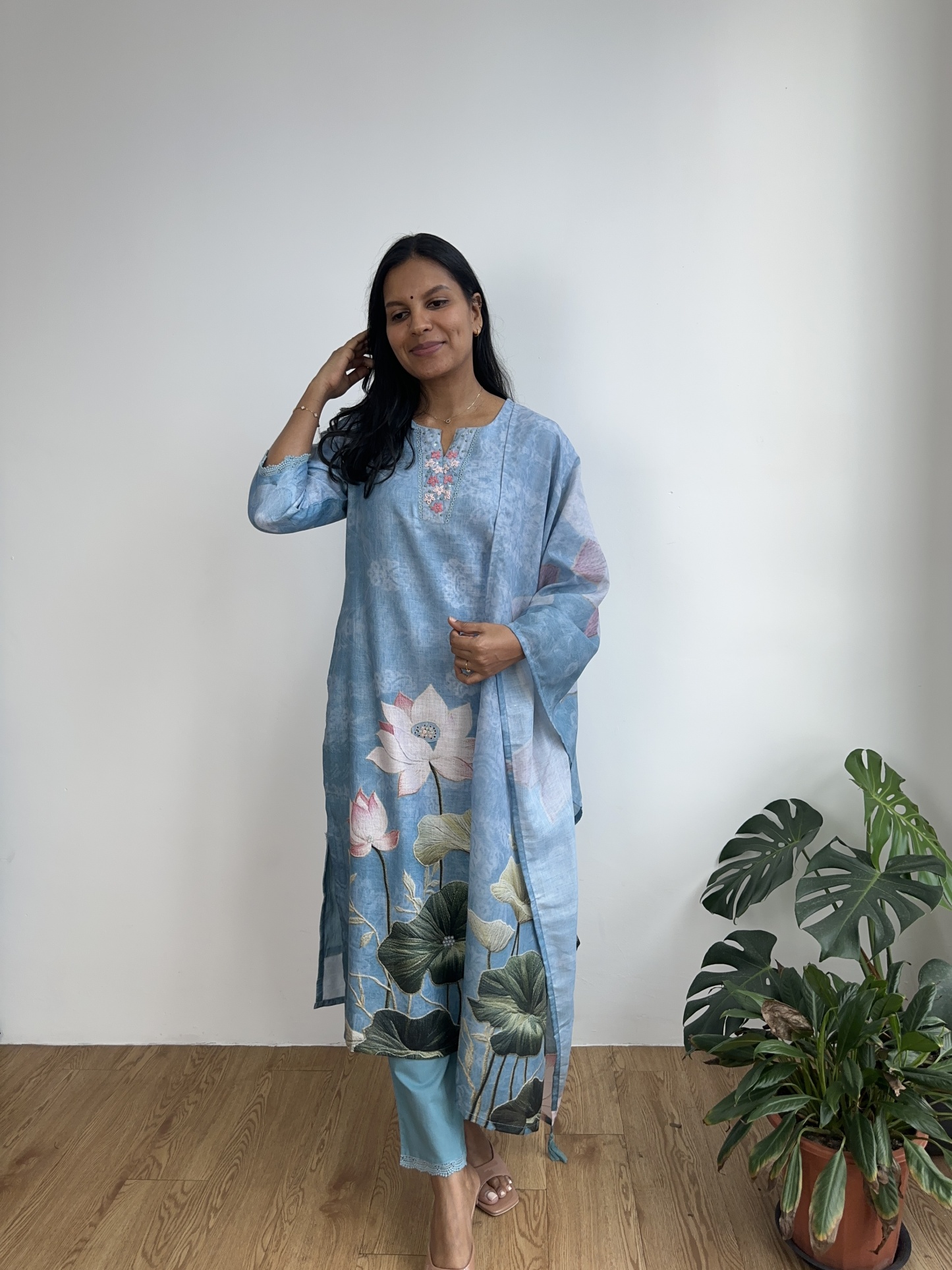 Linen Blend Suit