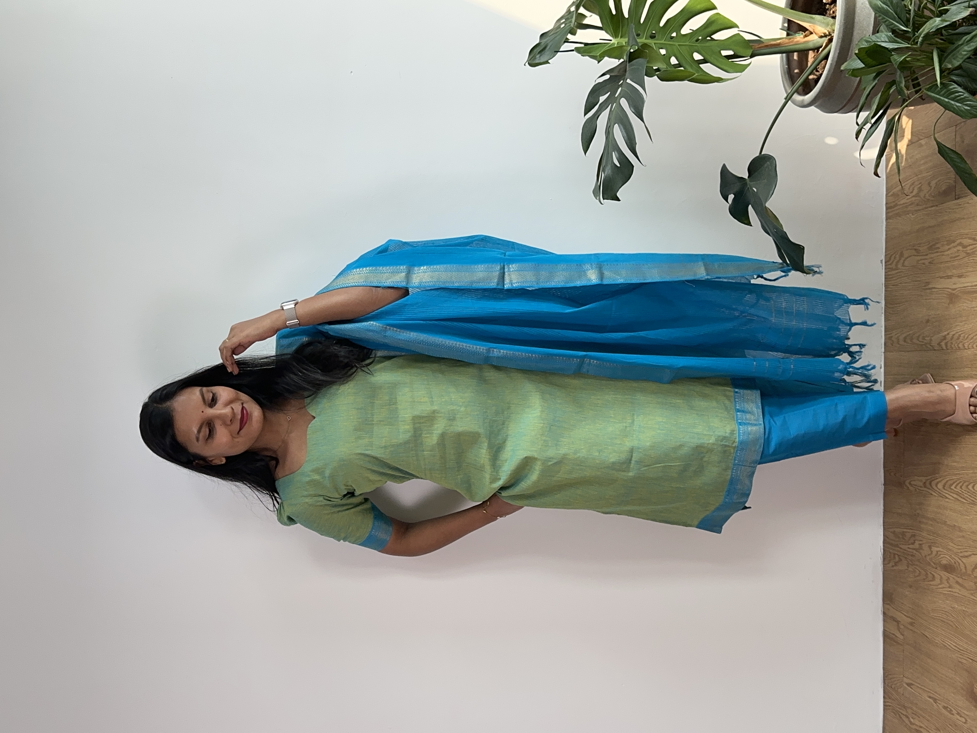 Mangalagiri Cotton Suit