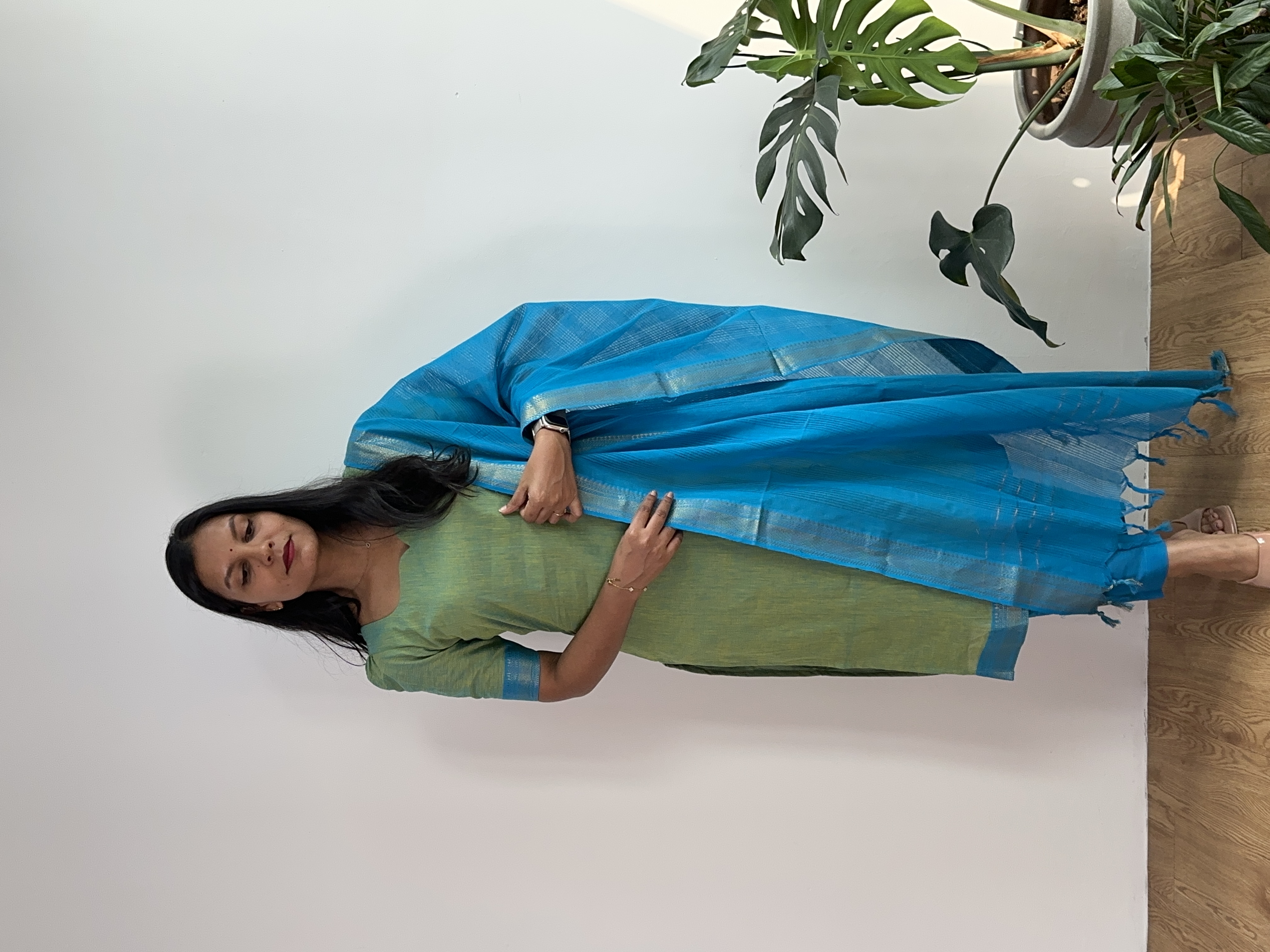 Mangalagiri Cotton Suit