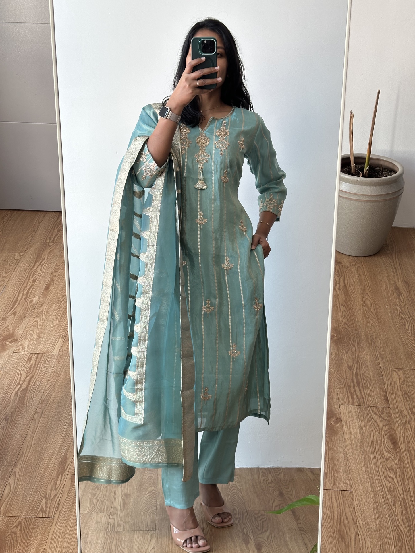Shimmer Kurta Set