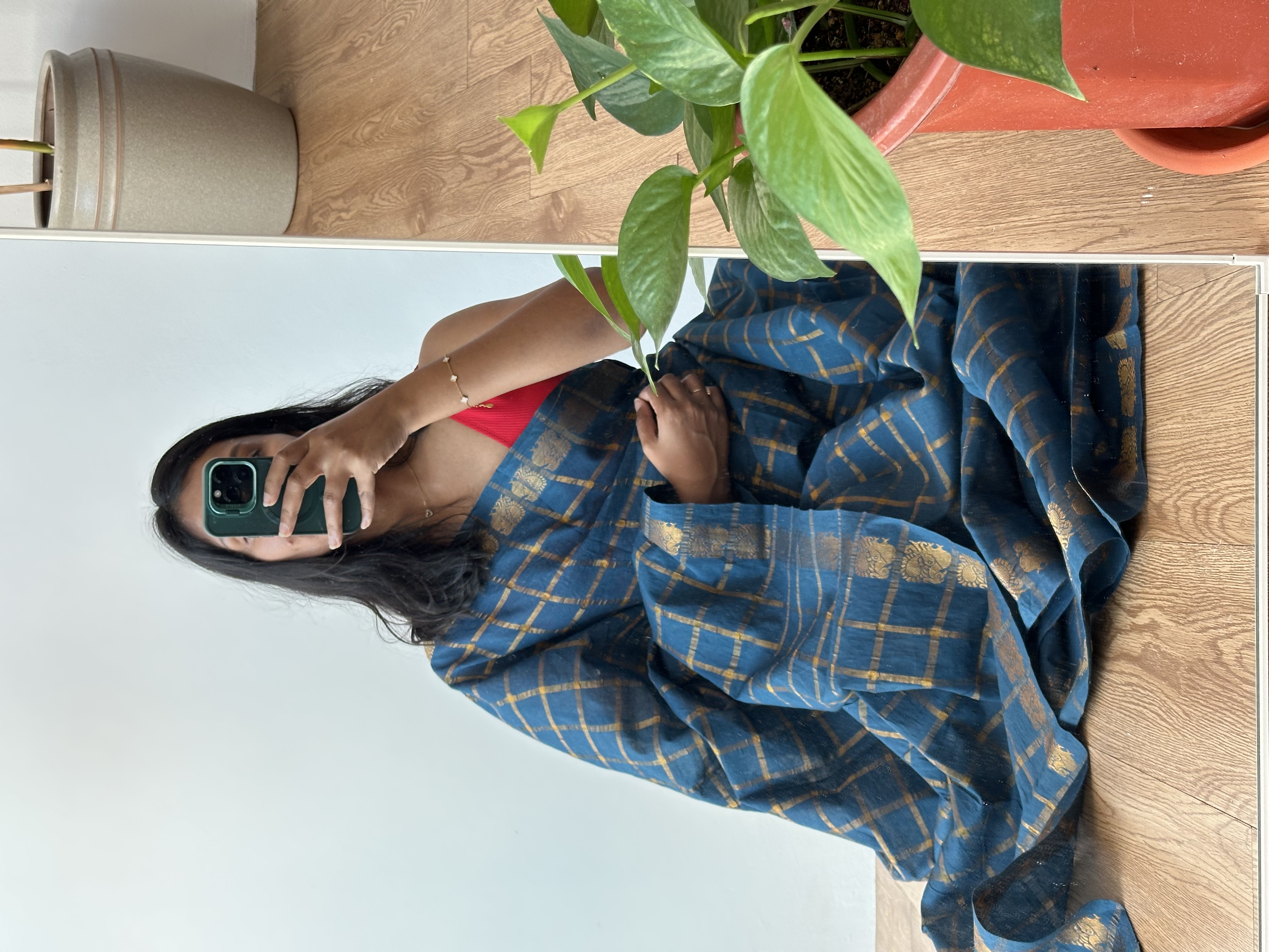 Kattam Sungudi Saree