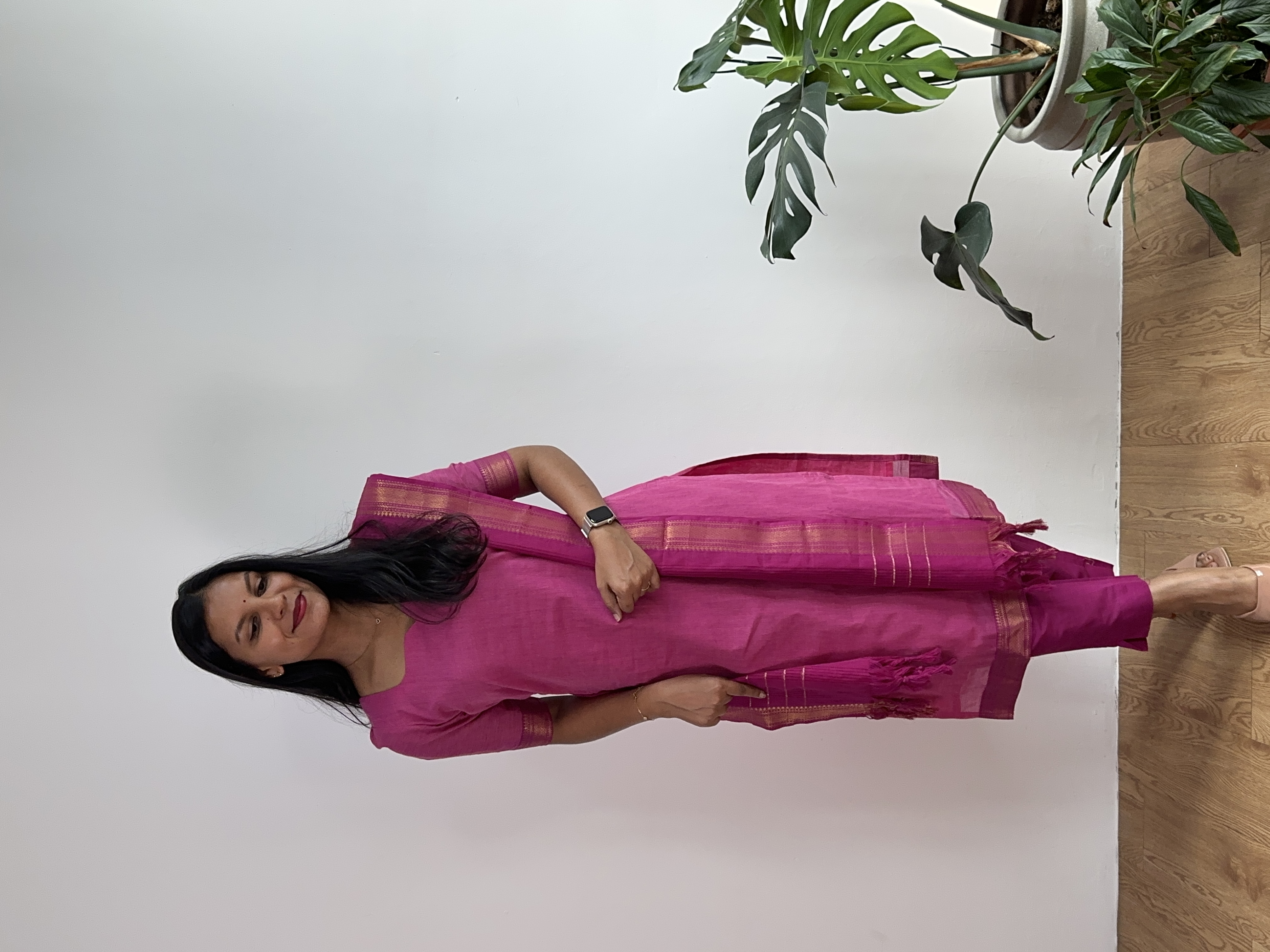 Mangalagiri Cotton Suit