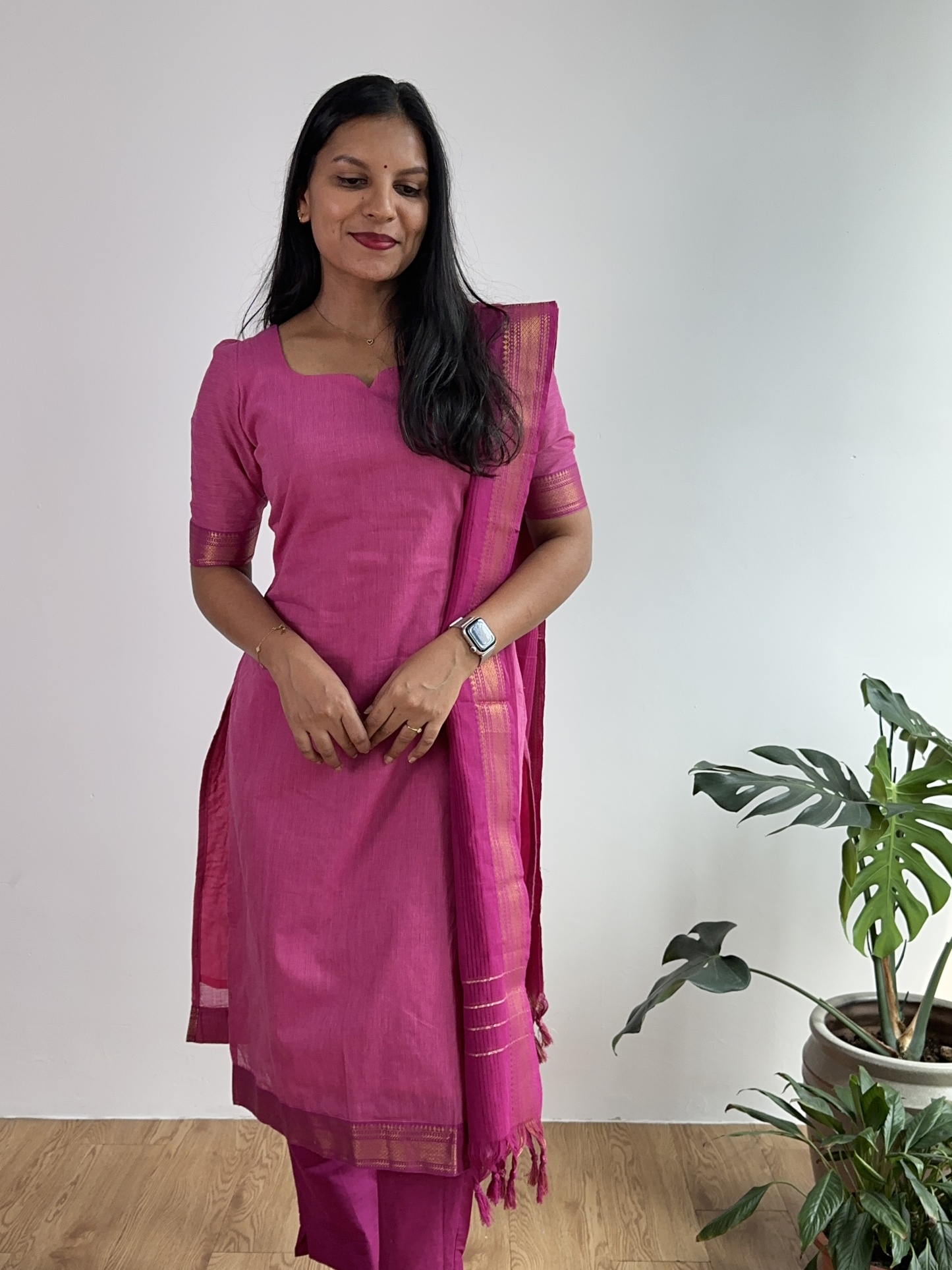 Mangalagiri Cotton Suit