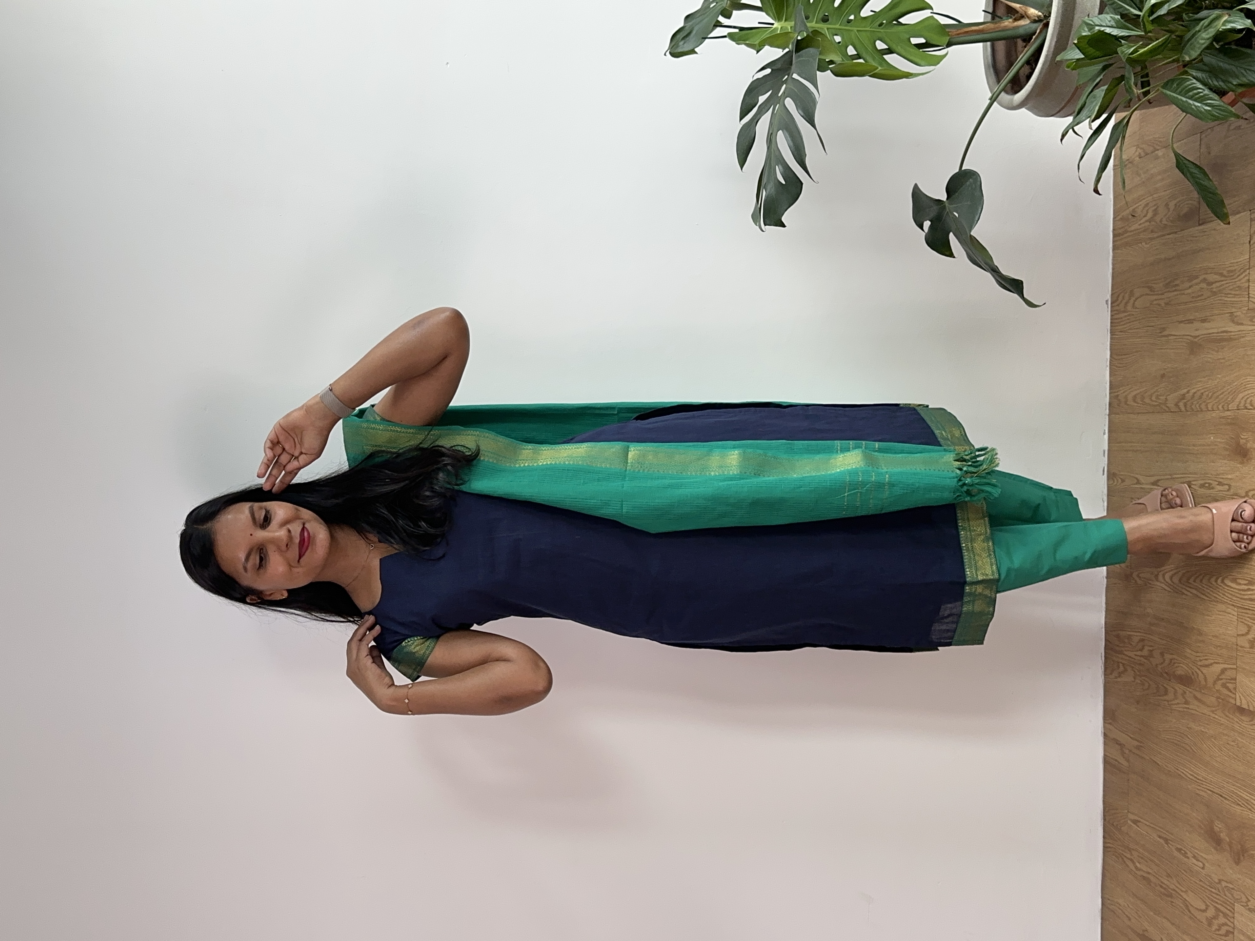 Mangalagiri Cotton Suit