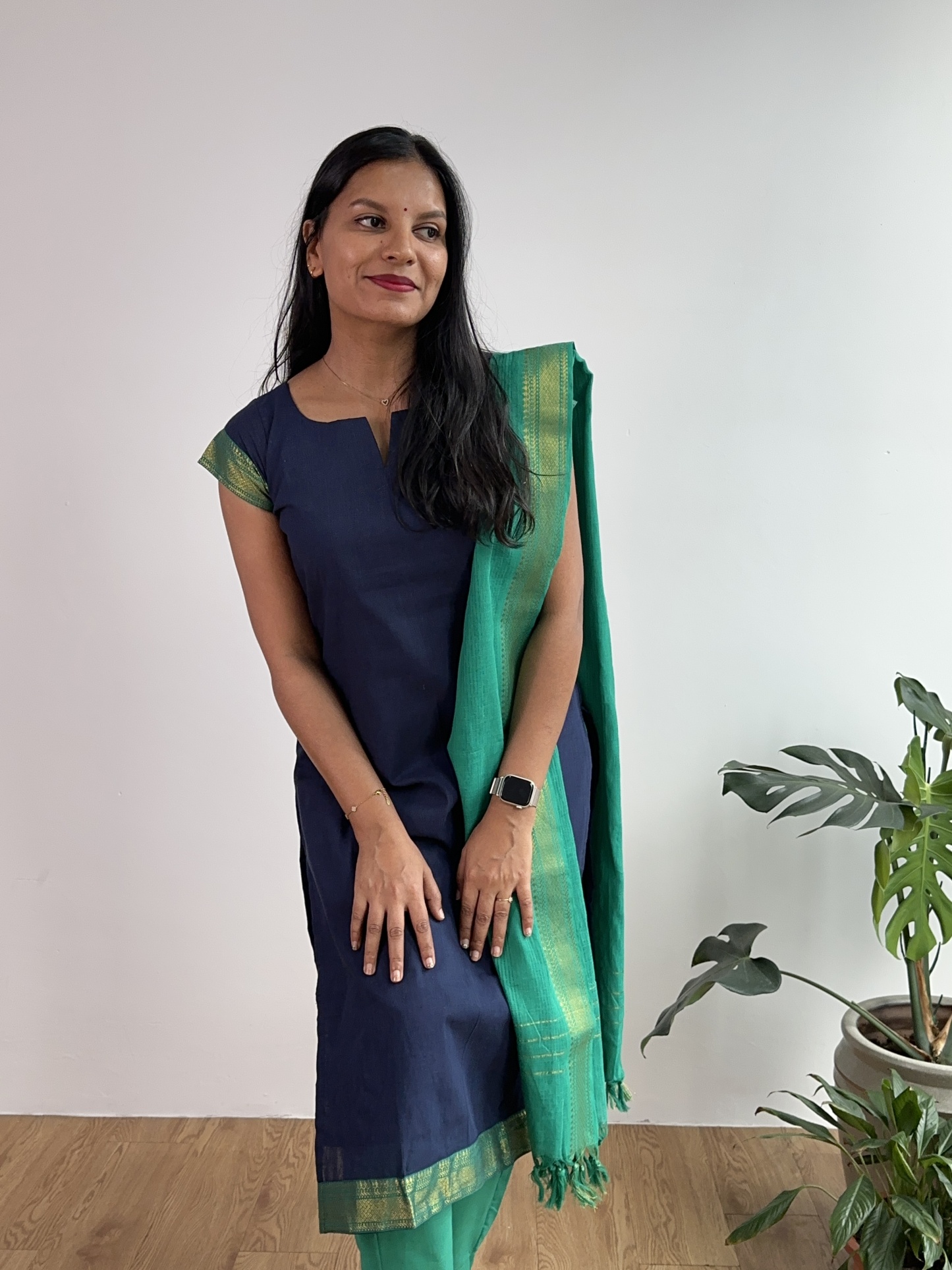 Mangalagiri Cotton Suit