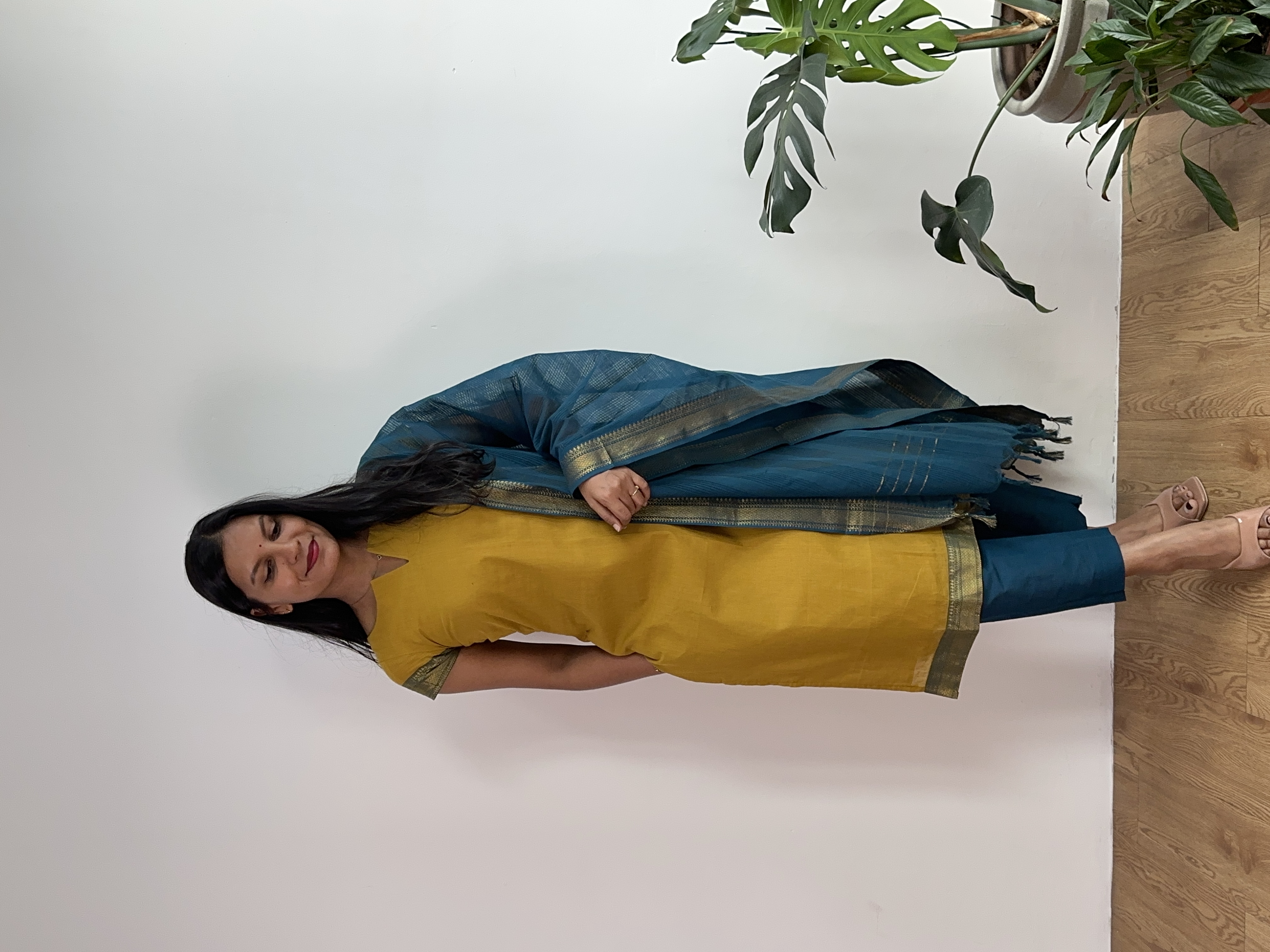 Mangalagiri Cotton Suit