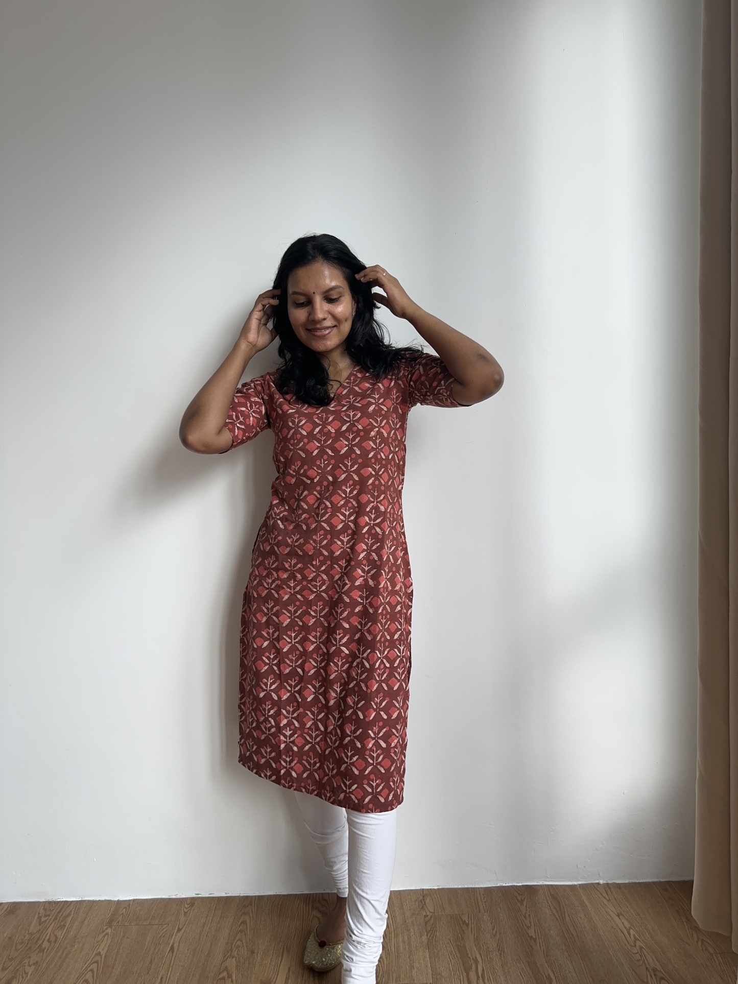 Handblock Kurti