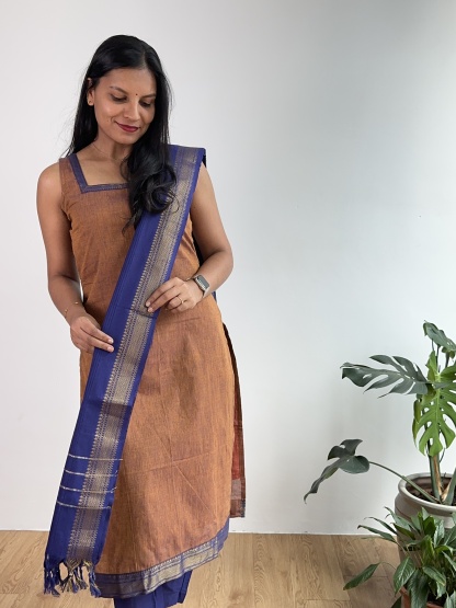 Mangalagiri Cotton Suit