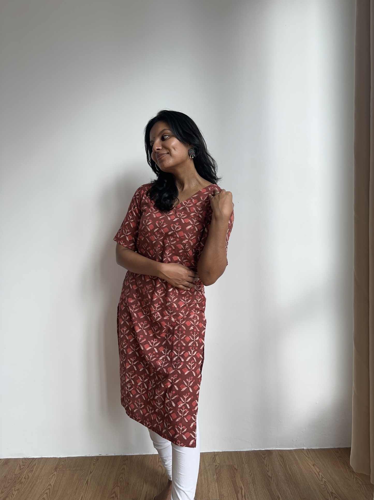 Handblock Kurti