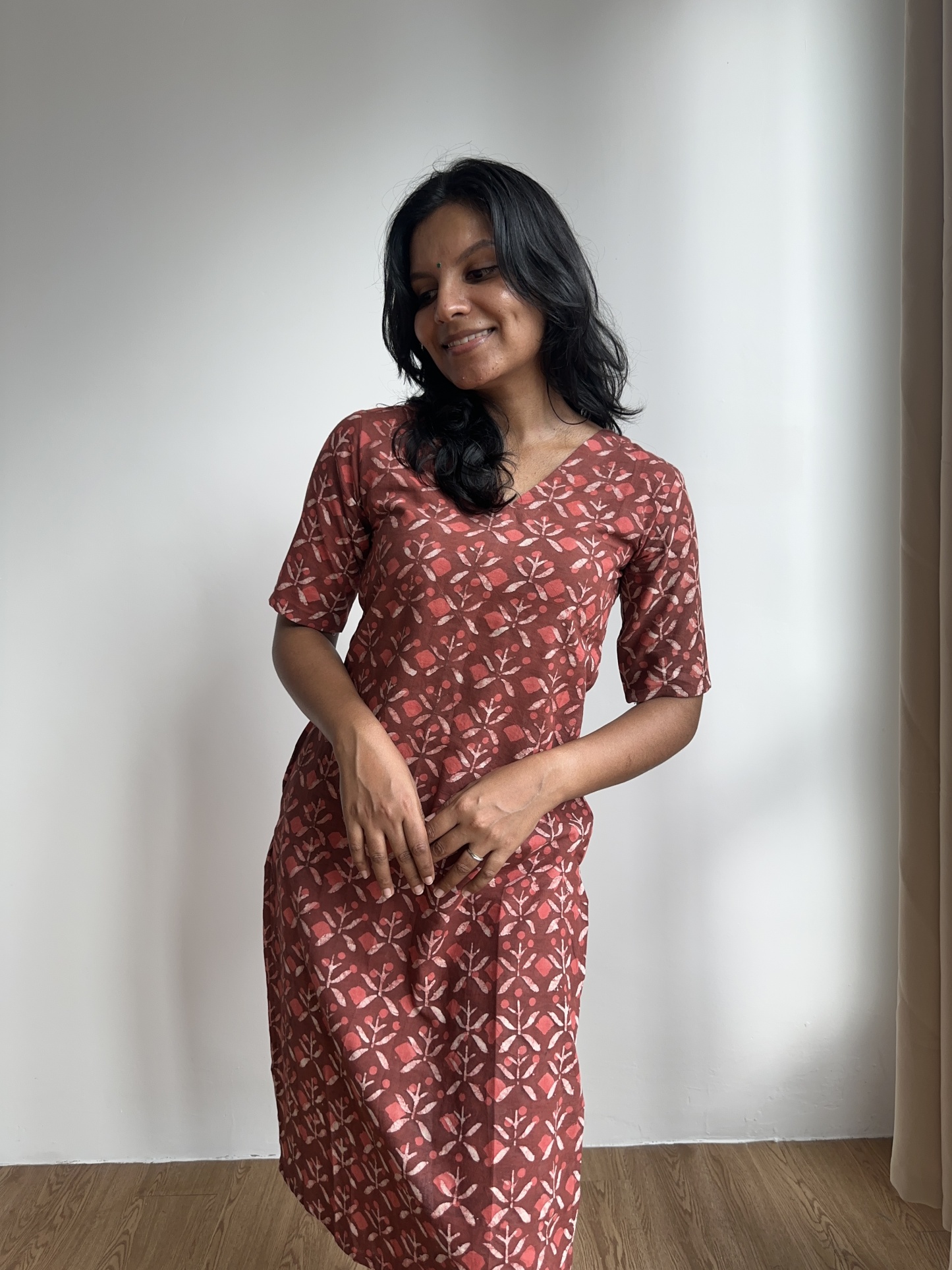 Handblock Kurti