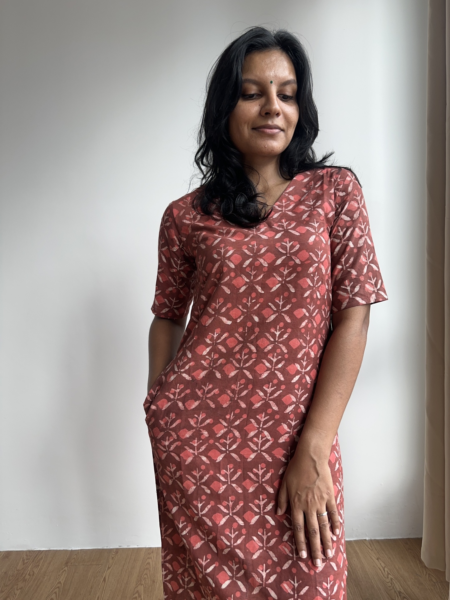 Handblock Kurti